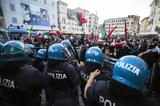 Ιταλία- Aπεργία, Συγκρούσεις,italia- Apergia, sygkrouseis