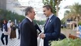 Kyriakos Mitsotakis, In London,… Business Starmer, Parthenon