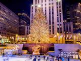 Υόρκη, Φωταγωγήθηκε, Rockefeller Center,yorki, fotagogithike, Rockefeller Center