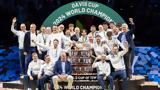 Ιταλία, Νο1, Davis Cup, Billie Jean King Cup,italia, no1, Davis Cup, Billie Jean King Cup