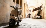 Όταν, Ιταλίας –, Vespa,otan, italias –, Vespa