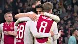 Άγιαξ – Άλμερε Σίτι 3-0, “Αίαντας”,agiax – almere siti 3-0, “aiantas”