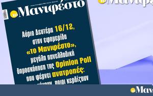 Αύριο, Μανιφέστο, Opinion Poll, avrio, manifesto, Opinion Poll