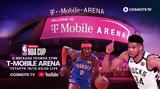 Θάντερ VS Μπακς, Emirates NBA Cup, T-Mobile Arena, COSMOTE TV,thanter VS baks, Emirates NBA Cup, T-Mobile Arena, COSMOTE TV