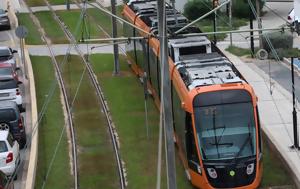 Παραλιακή, Εκτροχιασμός, Τραμ, paraliaki, ektrochiasmos, tram