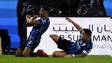 Ίντερ - Αταλάντα 2-0, Ριάντ, Ντάμφρις, Supercoppa Italiana,inter - atalanta 2-0, riant, ntamfris, Supercoppa Italiana