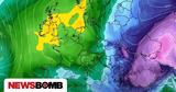 Καιρός, Πολική, Αθήνα, ECMWF -,kairos, poliki, athina, ECMWF -