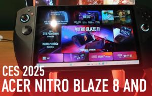 CES 2025, Hands On, Acer Nitro Blaze 11, Nitro Blaze 8