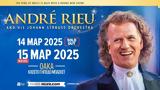 Andre Rieu, ΟΑΚΑ, Σάββατο 15 Μαρτίου 2025,Andre Rieu, oaka, savvato 15 martiou 2025