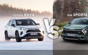 Kia Sportage, Toyota RAV4 - Υβριδικά SUV …, Kia Sportage, Toyota RAV4 - yvridika SUV …