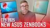 CES 2025, Asus, Zenbook A14,Snapdragon X, Zenbook