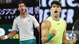 AUS Open, Πιθανή, Αλκαράθ, Τζόκοβιτς, “8”,AUS Open, pithani, alkarath, tzokovits, “8”