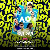 113o Australian Open, Grand Slam, Τσιτσιπά Σάκκαρη, Eurosport, Nova,113o Australian Open, Grand Slam, tsitsipa sakkari, Eurosport, Nova