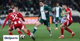 Παναθηναϊκός – Ολυμπιακός 1-1,panathinaikos – olybiakos 1-1