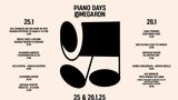 Piano Days, Μέγαρο Μουσικής, 25-26 Ιανουαρίου,Piano Days, megaro mousikis, 25-26 ianouariou