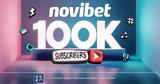 Novibet, YouTube,100000