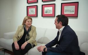 Αλέξης Τσίπρας, Λούκα Κατσέλη, alexis tsipras, louka katseli