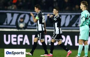 ΠΑΟΚ – Σλάβια Πράγας 2-0, Νίκη, paok – slavia pragas 2-0, niki