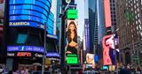 Evangelia, Billboard,Spotify, Times Square