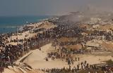 Χιλιάδες Παλαιστίνιοι, Γάζα,chiliades palaistinioi, gaza