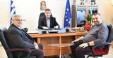 Συνάντηση Δημάρχου Δυτικής Αχαΐας Αλεξόπουλου, Αντιδήμαρχο,synantisi dimarchou dytikis achaΐas alexopoulou, antidimarcho