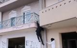 Θεσσαλονίκη, Διαρρήκτης Spiderman, VIDEO,thessaloniki, diarriktis Spiderman, VIDEO