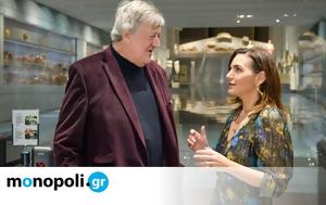 Stephen Fry, Ελλάδα – Τιμητική, Μουσείο Ακρόπολης, Stephen Fry, ellada – timitiki, mouseio akropolis