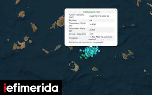 Νέος σεισμός 44 Ρίχτερ, Αμοργού, neos seismos 44 richter, amorgou