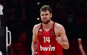 Σάσα Βεζένκοφ, 45άρα, Euroleague, Μία, sasa vezenkof, 45ara, Euroleague, mia