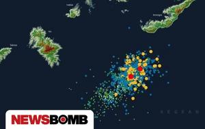 Σεισμοί Σαντορίνη, Copernicus, Κυκλάδες - Εκατοντάδες, seismoi santorini, Copernicus, kyklades - ekatontades