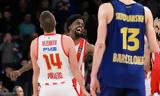 Βαθμολογία Euroleague, Πρώτος, Ολυμπιακός, Παναθηναϊκός,vathmologia Euroleague, protos, olybiakos, panathinaikos