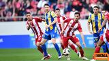 Ολυμπιακός - Αστέρας Τρίπολης 1-1, Γκέλα, Καραϊσκάκη,olybiakos - asteras tripolis 1-1, gkela, karaiskaki