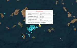 Νέος, σεισμός, Αμοργό, 5 Ρίχτερ, neos, seismos, amorgo, 5 richter