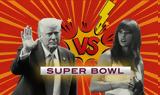 Τραμπ, Τέιλορ Σουίφτ, Super Bowl,trab, teilor souift, Super Bowl