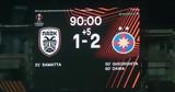 ΠΑΟΚ-Στεάουα Βουκουρεστίου 1-2,paok-steaoua voukourestiou 1-2