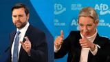 Συνάντηση Τζει Ντι Βανς, Βάιντελ, AfD, Μόναχο,synantisi tzei nti vans, vaintel, AfD, monacho
