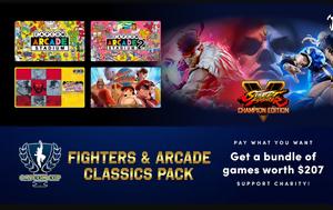 Capcom Arcade Classics, Fighters Pack Humble Bundle – Πάνω, Capcom Arcade Classics, Fighters Pack Humble Bundle – pano