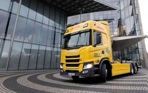 DHL, Scania, -powered