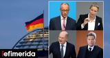 Γερμανικές, Live, CDU 289 AfD 199 SPD 162 -Νικητής, Μερτς,germanikes, Live, CDU 289 AfD 199 SPD 162 -nikitis, merts