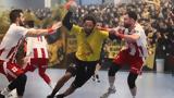 ΑΕΚ – Ολυμπιακός 38-34, Πήρε, Ένωση,aek – olybiakos 38-34, pire, enosi