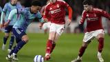 Νότιγχαμ Φόρεστ - Άρσεναλ 0-0, Κράτησε, Σίτι Γκράουντ - Κοντύτερα,notigcham forest - arsenal 0-0, kratise, siti gkraount - kontytera