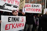 Athens, Edge, Protesters Gather,Honor Victims, Tempi Train Disaster