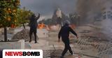 Σοβαρά, Σύνταγμα, Κουκουλοφόροι, Βουλή – Τραυματίες,sovara, syntagma, koukouloforoi, vouli – travmaties