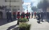 Τέμπη, Ένταση, Ηράκλειο VIDEO,tebi, entasi, irakleio VIDEO