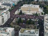 Greeks Rally,Unprecedented Numbers Over Train Tragedy