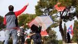 Kites Carnival, Reflection,Greece Marks Clean Monday Lent