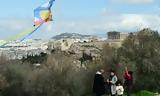 Kites Carnival, Reflection,Greece Marks Clean Monday Lent