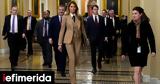 Μελάνια Τραμπ, Πρώτη Κυρία, [εικόνες],melania trab, proti kyria, [eikones]
