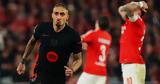 Μπενφίκα – Μπαρτσελόνα 0-1, Καταλανική, 22’,benfika – bartselona 0-1, katalaniki, 22’
