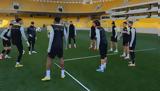 ΑΕΚ, Προπόνηση, Αγιά Σοφιά, Άρη,aek, proponisi, agia sofia, ari